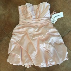 David’s Bridal Petal Pink Dress Sz 12